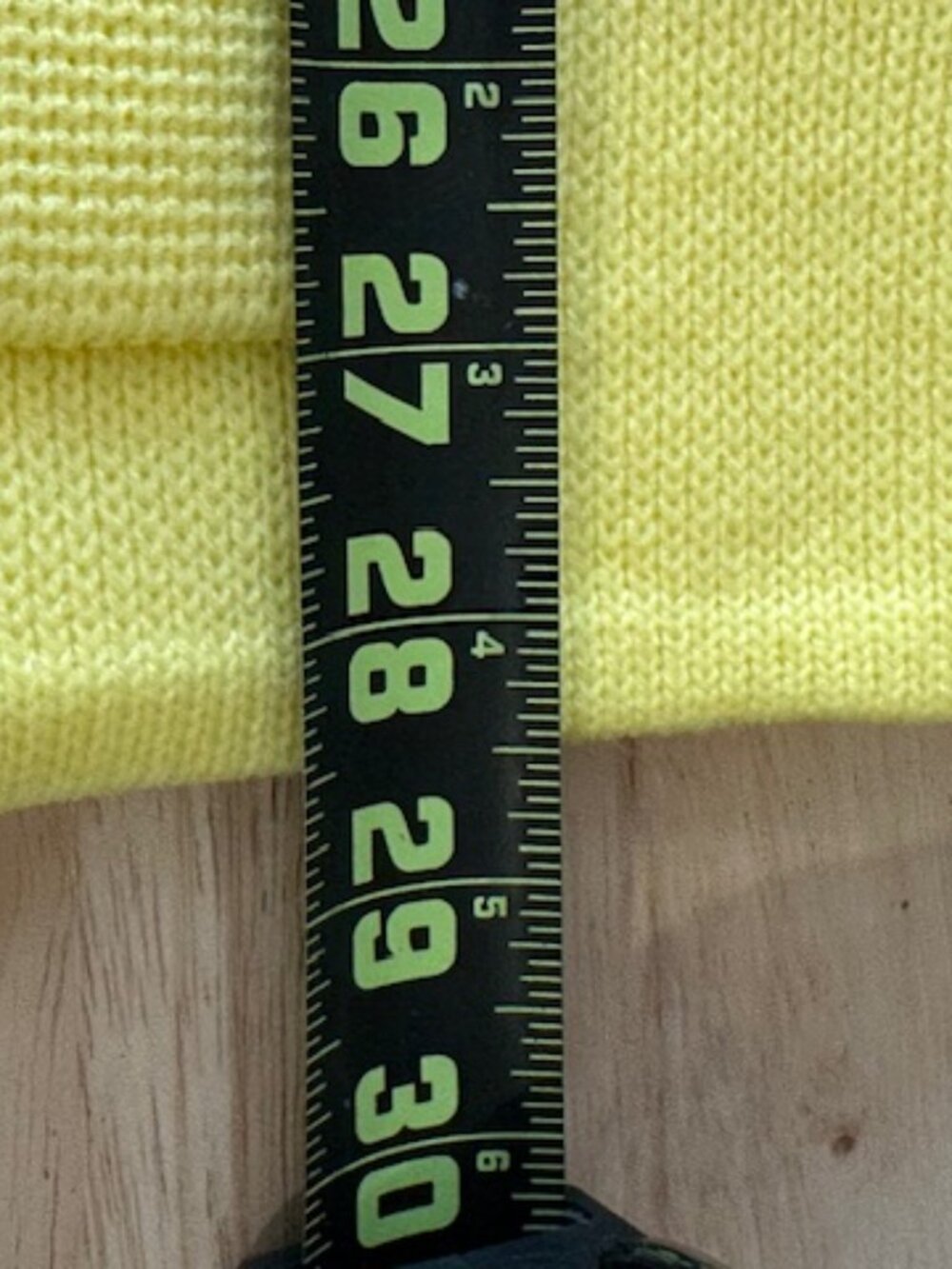 Andrew Aresti Vintage 1950's Golf Embroidered Cardigan Sweater Womens Yellow S - Picture 15 of 15